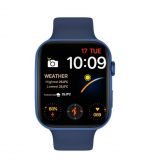 ⁦FK88 ساعة ذكية 44MM-SERIES 6 شاشة تتش بالكامل جميع زراير الساعة تعمل  مع 2 سوار قماش و سيليكون تدعم اللغة العربية ومتوافقة مع  Android و IOS لون أزرق⁩ - الصورة ⁦8⁩