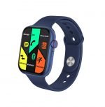 FK88 ساعة ذكية 44MM-SERIES 6 شاشة تتش بالكامل جميع زراير الساعة تعمل  مع 2 سوار قماش و سيليكون تدعم اللغة العربية ومتوافقة مع  Android و IOS لون أزرق