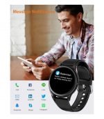 S8 Smart Watch Touch Screen Compatible with Android and iOS - Black - Image 2