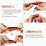 New M5 Smart Watch Touch screen compatible with Android and iOS - Red - Image 4