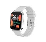 MT28 Smart Watch with Body Temperature-Oxygen level-Measures heart rate-Blood pressure - Calls & Messages Compatible with Android and iOS White Color