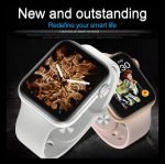 MC57 Smart Watch 40MM-SERIES 6 - Full touch screen- supports Arabic language - measures blood oxygen, heart rate, blood pressure, call and message alerts, compatible with Android and IOS, Silver Color - Image 7