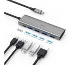 WiWU 541P 5 in 1 USB-C Hub for MacBook - Image 4