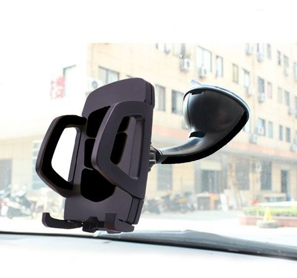 Mobile holder For car compatible with all Mobile -WH-07 - Black