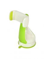 Mobile holder Auto Close For car installed in the glass or the dashboard for easy and safe talking and driving - JS-038 - Green