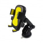 Mobile holder Auto Close For car compatible with all Mobile - A3 - Yellow