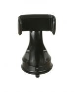 Mobile holder Auto Close For car installed in the glass or the dashboard for easy and safe talking and driving - JS-038 - Black - Image 2