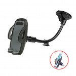 Mobile Holder installed in the glass or air conditioning slot for easy and safe talking and driving -ML-88