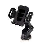 Mobile holder For car compatible with all Mobile -B5 - Black Color