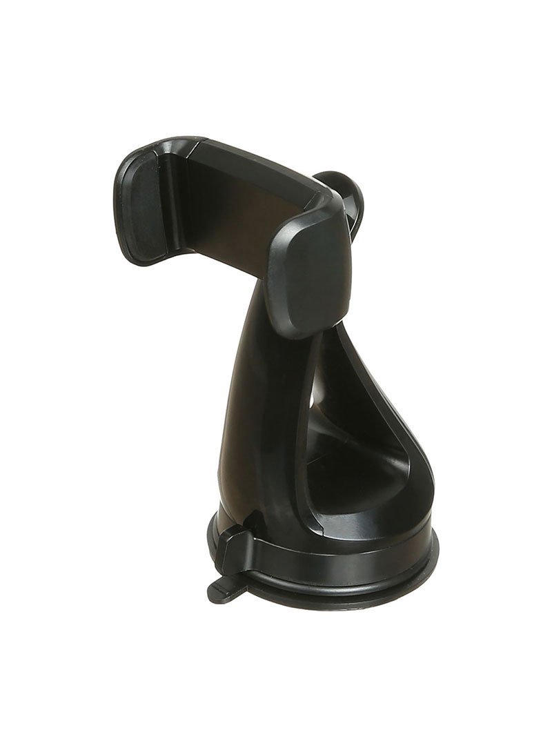 shysyrfdt5y Mobile holder Auto Close For car installed in the glass or the dashboard for easy and safe talking and driving - JS-038 - Black - Image 1