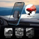 Car Magnet Holder for Mobile Phone - ZS-93 - Black - Image 2