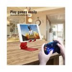 Desktop Stand For Mobile & iPad Foldable & Adjustable - AR-2 - Red - Image 2