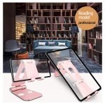 ⁦حامل مكتبي معدن للموبايل والايباد قابل للطي والتعديل في جميع الاتجاهات - AR-2 - روز جولد⁩ - الصورة ⁦6⁩