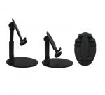 Desktop Foldable Stand For Mobile - B2 - Black - Image 2