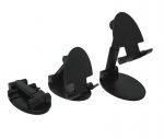 Desktop Foldable Stand For Mobile - B2 - Black - Image 3