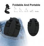 Desktop Foldable Stand For Mobile - B2 - Black - Image 6
