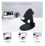 Desktop Foldable Stand For Mobile - B2 - Black - Image 5