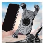 ⁦حامل موبايل للموتوسيكل قابل للانحناء 360 درجة جوده عالية - JS-053 - أسود⁩ - الصورة ⁦2⁩