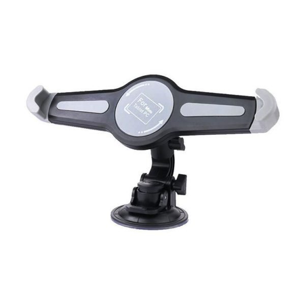 Mini iPad car holder installed in the Glass - S28 - Gray