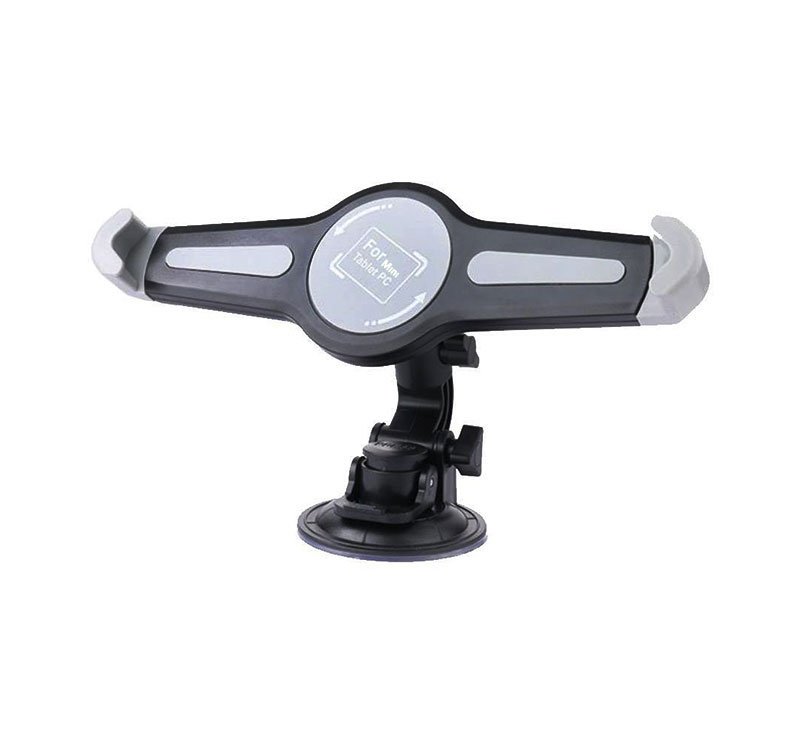 GTRsrgt Mini iPad car holder installed in the Glass - S28 - Gray - Image 1