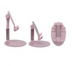 Desktop Foldable Stand For Mobile - B2 - Pink - Image 4