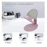 Desktop Foldable Stand For Mobile - B2 - Pink - Image 3