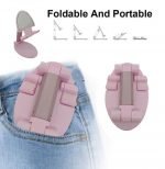 Desktop Foldable Stand For Mobile - B2 - Pink - Image 7
