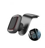Car Magnet holder installed on the air conditioning slot compatible with all Mobile - ZS-94 - Red