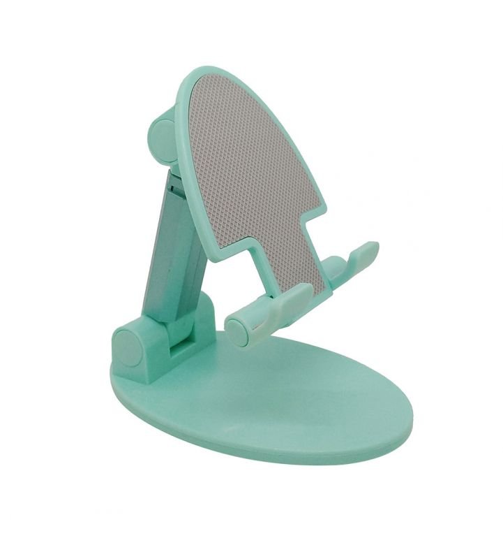 gffgh Desktop Foldable Stand For Mobile - B2 - Turquoise - Image 1