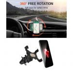 Mobile holder For car installed on the air conditioning slot - B14 - Gold - Image 5