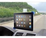 Mini iPad car holder installed in the Glass - S28 - Gray - Image 3