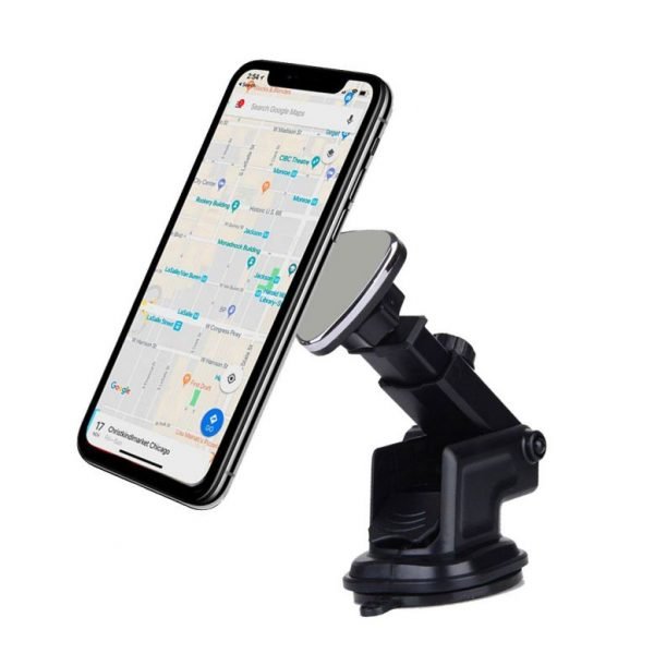 Car Magnet Holder for Mobile Phone - B9 - Gray