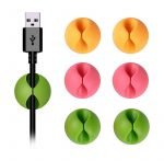 Cable Clips 3 Pieces for Wire & Cables Multicolor - UN-15 - Image 5