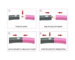 Hula hoop fitness 90 cm - plastic covered with foam for unisex - Image 5