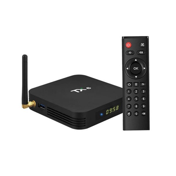 اندرويد تي في بوكس TX6 H6 رامات 4 جيجا – ذاكرة 32 جيجا اندرويد 9 بلوتوث - واي فاي – USB
