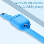 Protective Silicone AirPods Case Shaped like a Clock Blue - UN-306 - Image 8