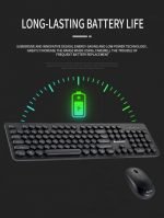 ⁦لوحة مفاتيح وماوس لاسلكية - W800⁩ - الصورة ⁦2⁩