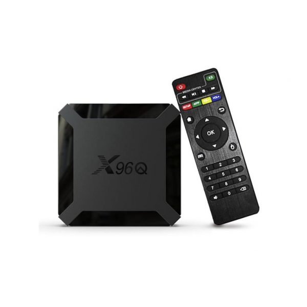 Android Smart TV Box X96Q 2GB / 16GB Android 10 Ultra 4K WiFi – LAN – Bluetooth – USB – HDMI – Card Slot