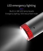 ⁦مكنسة كهربائية محمولة لاسلكية مع ضوء LED للسيارة والمنزل قابلة لإعادة الشحن - V6⁩ - الصورة ⁦10⁩