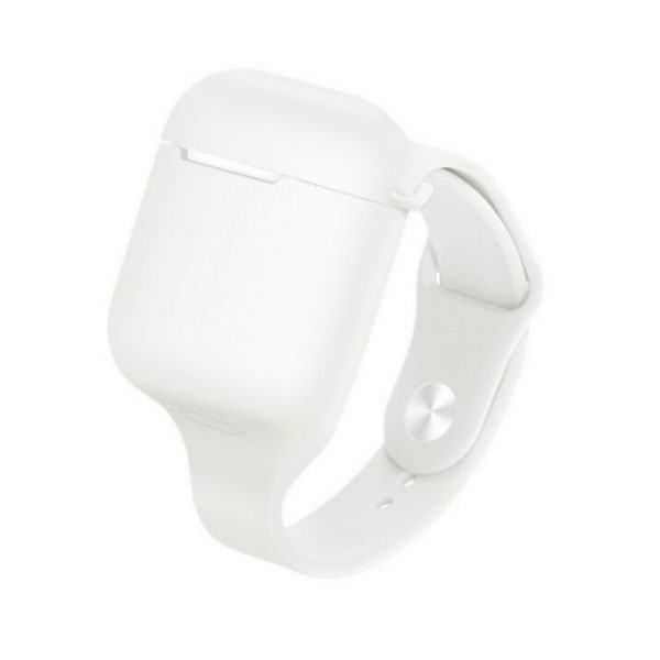 Protective Silicone AirPods Case Shaped like a Clock Clear - UN-306