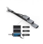 AIRSKY HC-06 Type-C to USB Adapter 3in 1 - Image 3