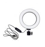 LED Ring Light 16 cm for Live Stream 360 Degree Rotated can be installed on any tripod - UN-160