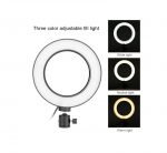 LED Ring Light 16 cm for Live Stream 360 Degree Rotated can be installed on any tripod - UN-160 - Image 2