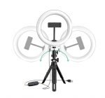 Desktop Stand for Live Stream 360 Degree Rotated LED Ring Light With Mobile Phone Holder - UN-206 - Image 5