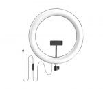 LED Ring Light 36 cm for Live Stream 360 Degree Rotated can be installed on any tripod With Mobile Holder - UN-360