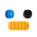 Cable Clips 3 Pieces for Wire & Cables Multicolor - UN-17