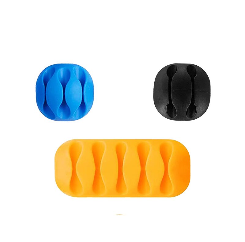 ftujhyfdg Cable Clips 3 Pieces for Wire & Cables Multicolor - UN-17 - Image 1