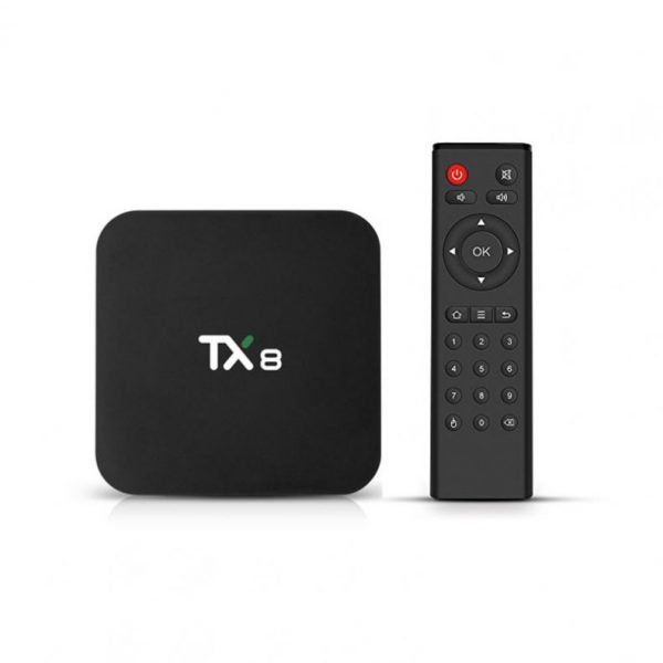 Android Smart TV Box TX8 4GB / 32GB Android 9 Ultra 4K WiFi – LAN – Bluetooth – USB – HDMI