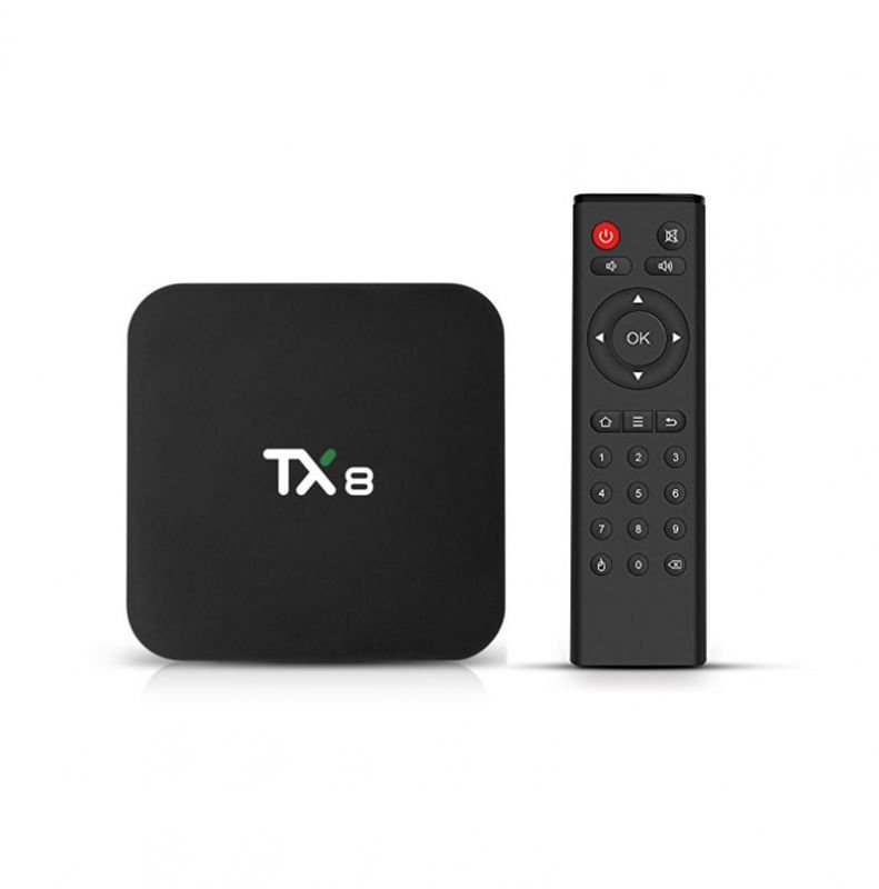 gykoghu (8) Android Smart TV Box TX8 4GB / 32GB Android 9 Ultra 4K WiFi – LAN – Bluetooth – USB – HDMI - Image 1
