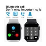 MC72 Pro Smart Watch 44MM-SERIES 6 - Full touch screen - measures blood oxygen, heart rate, blood pressure, call and message alerts, compatible with Android and IOS, Gold Color - Image 5